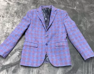 Giorgio Sanetti Eleganza Jacket Men's XL Super 140 Blazer Sport 38 Chest Vintage - Picture 1 of 11