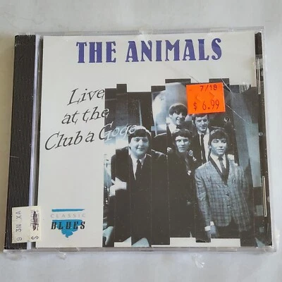 SEALED THE ANIMALS LIVE AT THE CLUB A GOGO CD 1992 CHARLY RECORDS - Image 1 of 2