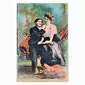 Antique 1909 X. L. Comics Postcard Love & Romance Courtship Postcard - Posted! - Picture 1 of 3