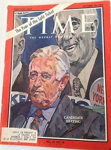 Time Magazine Candidate Keating October 30, 1964 050417nonrh - Picture 1 of 1