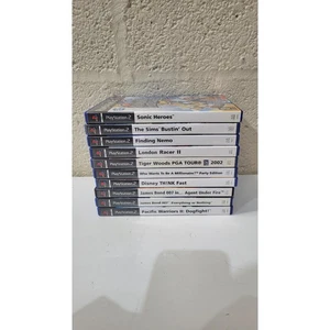 Mixed Lot of (Sony Playstation 2) First-Person Shooter & Adventure Video Games - Picture 1 of 4