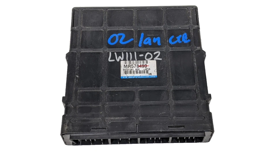 2002 MITSUBISHI LANCER 2.0 ATX Engine Computer Module REMAN ECM PCM ECU MR578490 - Image 1 of 2