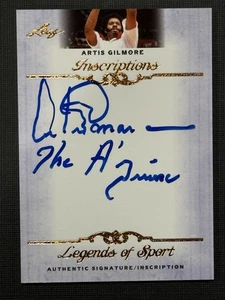 Autografo Artis Gilmore 2012 Foglia Leggende dello Sport Iscrizioni #I-AG1 - Foto 1 di 2