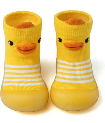 Duck Baby Sock Shoes Toddler Floor Slipper Infant Boys or Girls, Anti-Slip 26-27 - Image 1 of 4