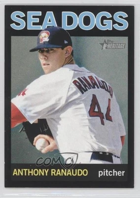 2013 Topps Heritage Minor League Edition Black /96 Anthony Ranaudo #124 - Image 1 of 2