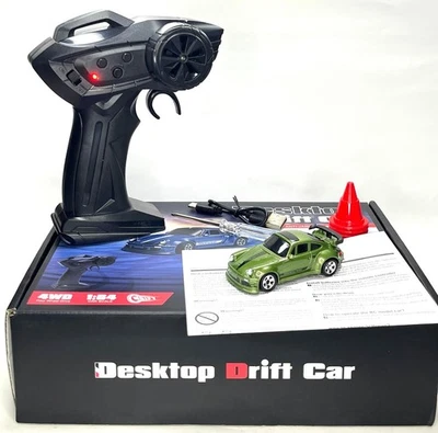 1/64 RTR Mini RC Drift Porsche Carrera 4WD with Gyro 2.4GHz AWD - Image 1 of 4