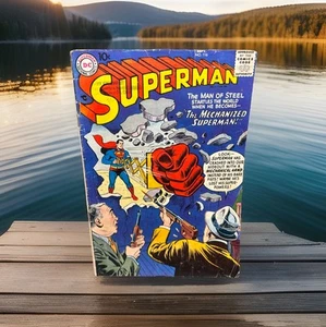 Superman Comics #116 (1957) - DC Complete Staples Attached 0,10 Cent Cover !!️ - Bild 1 von 12