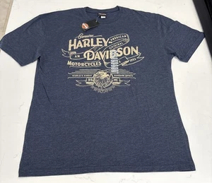 Harley Davidson Stormy Hill Clermont Florida T-shirt Dark Gray Size XL NWT - Picture 1 of 9