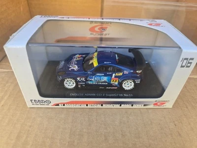 EBBRO SUPER GT 300 NISSAN 350ZX ENDLESS ADVAN CCIZ 2006 #13 DARK BLUE 1.43 - image 1 of 4