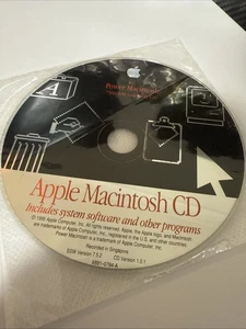 Apple - Mac OS 7.5.2 CD-ROM - Power Macintosh 7500 / 100 & 8500 / 100 Series - Picture 1 of 2