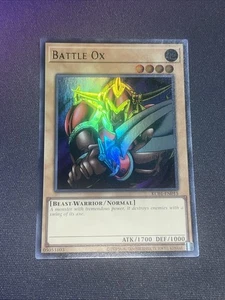 KC01-DE015 Kampfochse Ultra Rare Kaiba Aktentasche Yugioh Karte Ultra Rare - Bild 1 von 2