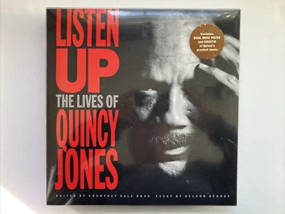 Listen Up: The Lives of Quincy by Quincy Jones (Cassette, 1990, Warner) New! - Image 1 of 2