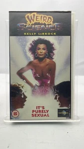 Weird Science, Starring Kelly LeBrock On VHS Video Cassette Tape - Foto 1 di 3