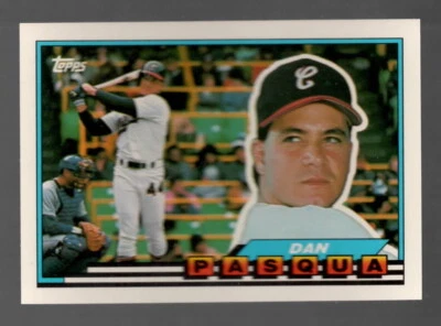1989 Topps Big #44 Dan Pasqua NM - Image 1 of 2