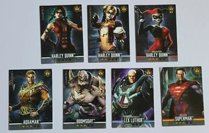 (7) SERIES 3:Injustice Dave Busters Harley Quinn Lovers Aquaman Cards Y-421 - Picture 1 of 2