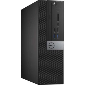 Dell Desktop Computer SFF Intel i5 16GB RAM 500GB SSD Windows 10 Pro Wi-Fi - Picture 1 of 5