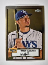 2021 Topps Chrome Platinum Anniversary Base #321 Willy Adames - Tampa Bay Rays