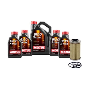 9L Motul 8100 X-MAX 0W40 WIX XP Filter Motor Oil Change Kit API SN - Picture 1 of 1