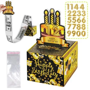 Money Box for Cash Gifts, Birthday Money Pull Box, A Fun Way to Give Money as... - Picture 1 of 6