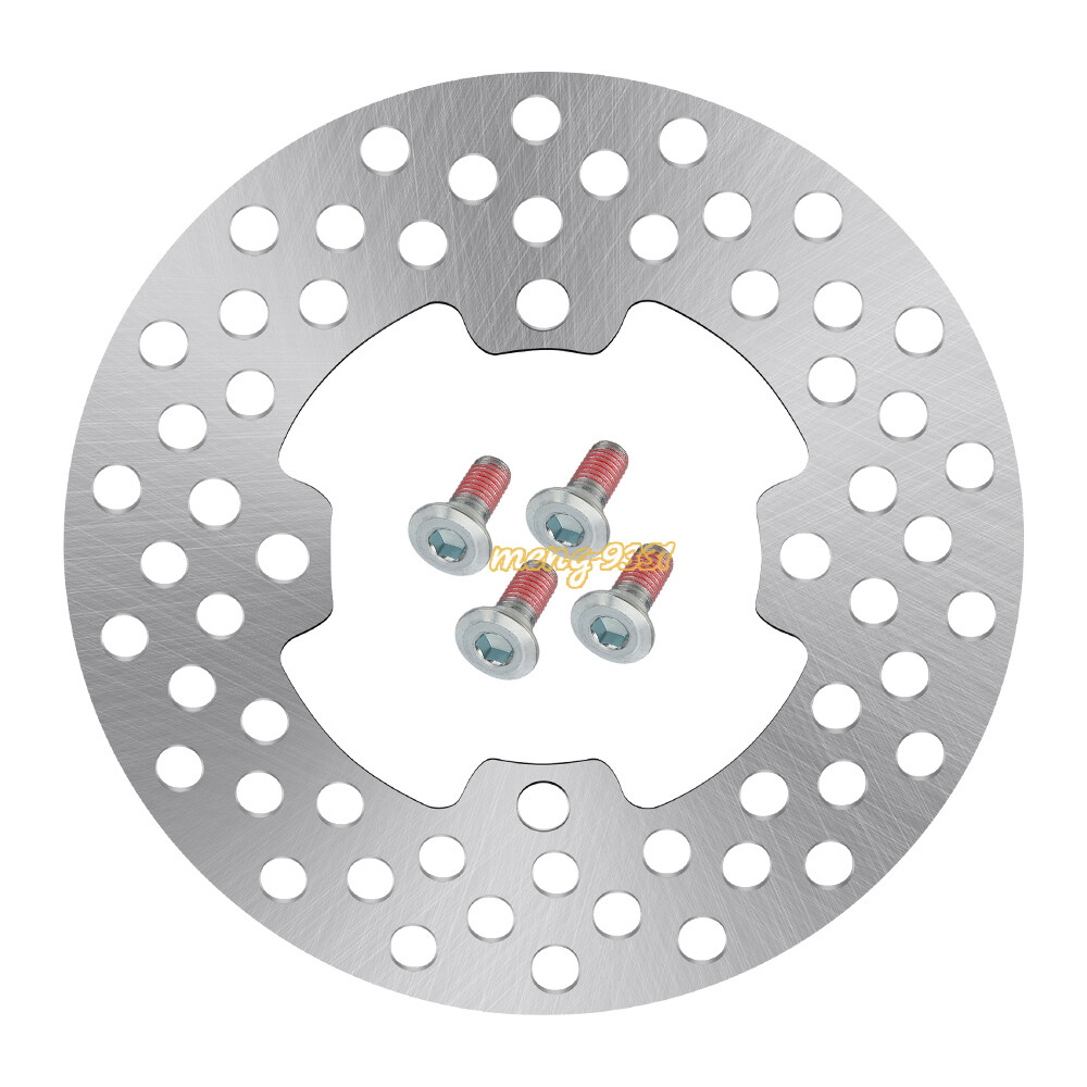 Rear Brake Disc Rotor For Yamaha Kodiak 400 450 ATV (2005-2006) - 220mm Solid Rotor, Direct Replacement