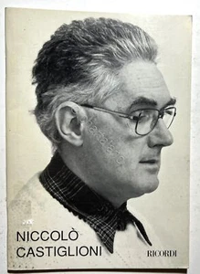 M. Giorgi - Niccolò Castiglioni: Catalogo delle Opere - ed. 1992 Ricordi - Picture 1 of 1