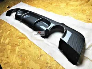 BMW Serie 3 E92 E93 cenefa trasera difusor alerón divisor M Sport - Imagen 1 de 18