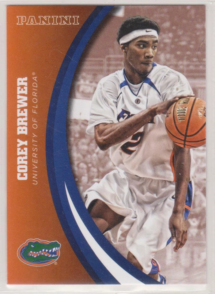 Tarjetas colegiadas Panini 2015 Universidad de Florida Corey Brewer #11 Foto 1 de 1