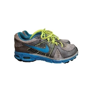 Nike Moto 9 Flywire 454070-043 Women's Sneakers Sz 8 Gray Teal Tennis Shoes - Picture 1 of 13