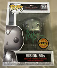 Marvel?s Vision 50s Chase Funko POP Signed By Paul Bettany WandaVision Proof