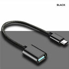 Type C to USB Cable 3.0 Female OTG Adapter Data Wire for Android Phone PC Car UK