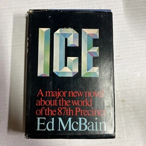 Ed McBain / Ice A Novel of the 87th Precinct 1st Edition 1983 - Foto 1 di 3