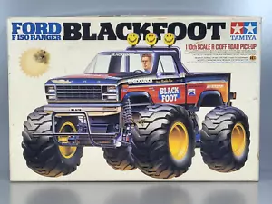 Vintage New 1986 Original Tamiya 1/10 R/C Blackfoot Ford F150 Ranger Truck 58058 - Picture 1 of 24