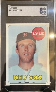 1969 Topps Sparky Lyle RC #312 SGC 8 “NM-MT” Boston Red Sox “CENTERED” BEAUTY - Picture 1 of 2