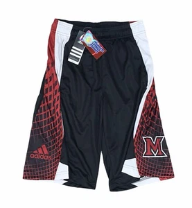 Miami University Redhawks Adidas Toxic schwarz/rot Mesh Shorts Small NEU! - Bild 1 von 5