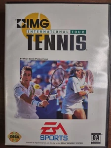 Pre-Owned IMG International Tour Tennis with Box for Sega Genesis Tested Works - Picture 1 of 20