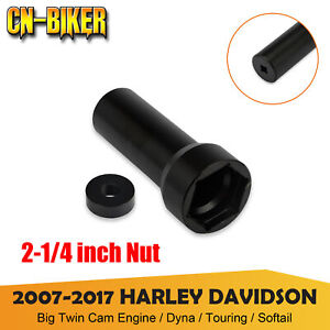 2-1/4" Mainshaft Sprocket Pulley Lock Nut Socket Tool for Harley 07-UP Big Twin