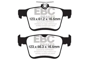 EBC DP42153R Yellowstuff Brake Pad Sets- DP42153R - Imagen 1 de 10