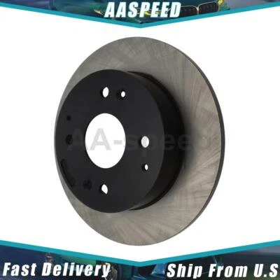 Rear Brake Rotor For Honda Accord 1997 1996 1995 1994 1993 1991 1992 Centric - Image 1 of 4