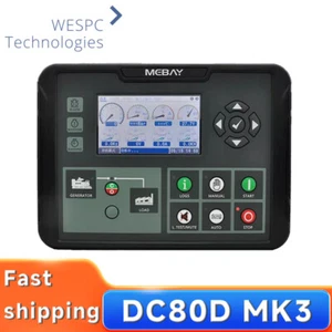 Original Mebay Generator Start Stop Controller DC80D MK3 AMF Control Unit RS485 - Picture 1 of 6