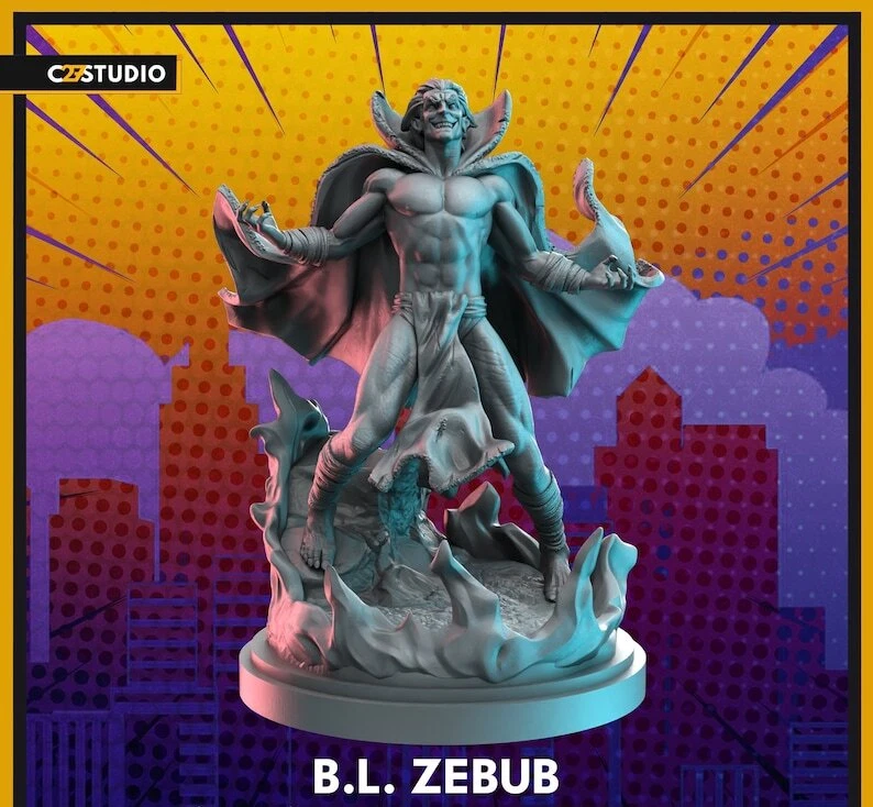 BL Zebub - 40 mm Crisis Protocol Proxy Mini | Superhéroe | C27 Mini Foto 1 de 1