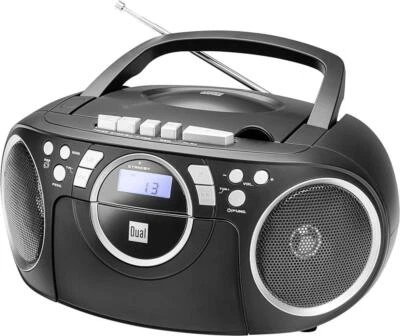 Dual P70 Kassettenradio mit CD • UKW-Radio • Boombox • CD-Player - B Ware - Bild 1 von 4