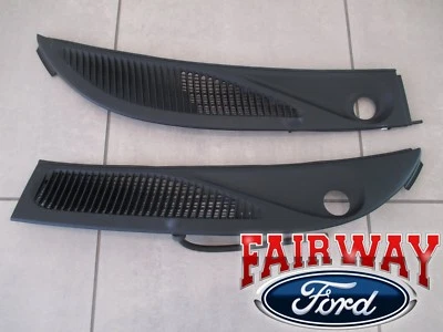 95 thru 01 Explorer Mountaineer OEM Ford Windshield Wiper Cowl Panel Grille Set - Image 1 of 4