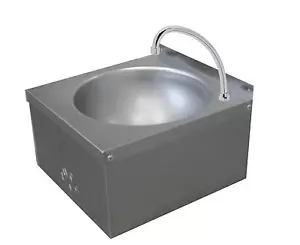 LAVAMANI IN ACCIAIO INOX cm. 40×40 - Imagen 1 de 1