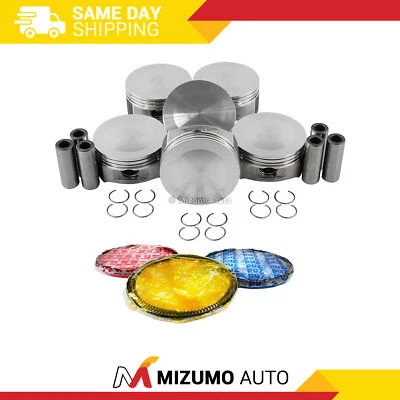 Pistones con anillos aptos para 03-04 Cadillac 3.2L V6 DOHC 24v Foto 1 de 3