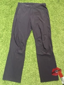 Pantalones Paskho Medianos Negros Viaje Jogger Cordón Tecnología Minimalista Suave Elastizado - Imagen 1 de 12