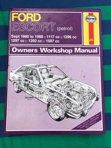 Ford Escort Haynes Owners Workshop Manual 1980 to 1987 Petrol - Picture 1 of 2