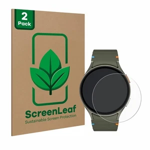 2x ScreenLeaf Displayschutzfolie für Samsung Galaxy Watch 7 (44 mm) nachhaltig  - Zdjęcie 1 z 10