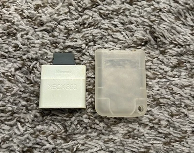 Microsoft Xbox 360 64MB White Memory Unit Card OEM Authentic - Image 1 of 3