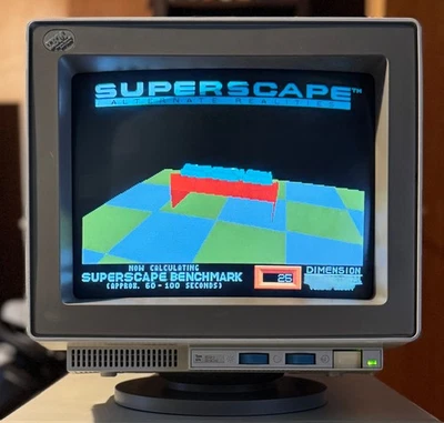 IBM 8518 VGA Color monitor, good condition tested - Bild 1 von 4