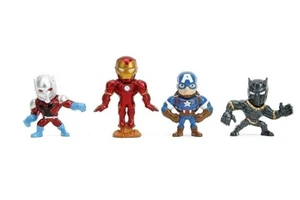 Marvel Avengers 2.5" Paquete de 4 figuras coleccionables fundidas a presión, juguetes para niños y... - Imagen 1 de 7